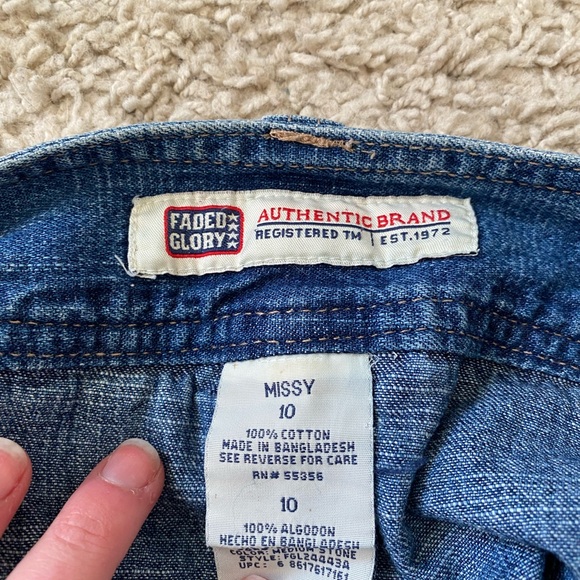 Vintage Denim Skirt - Picture 2 of 2